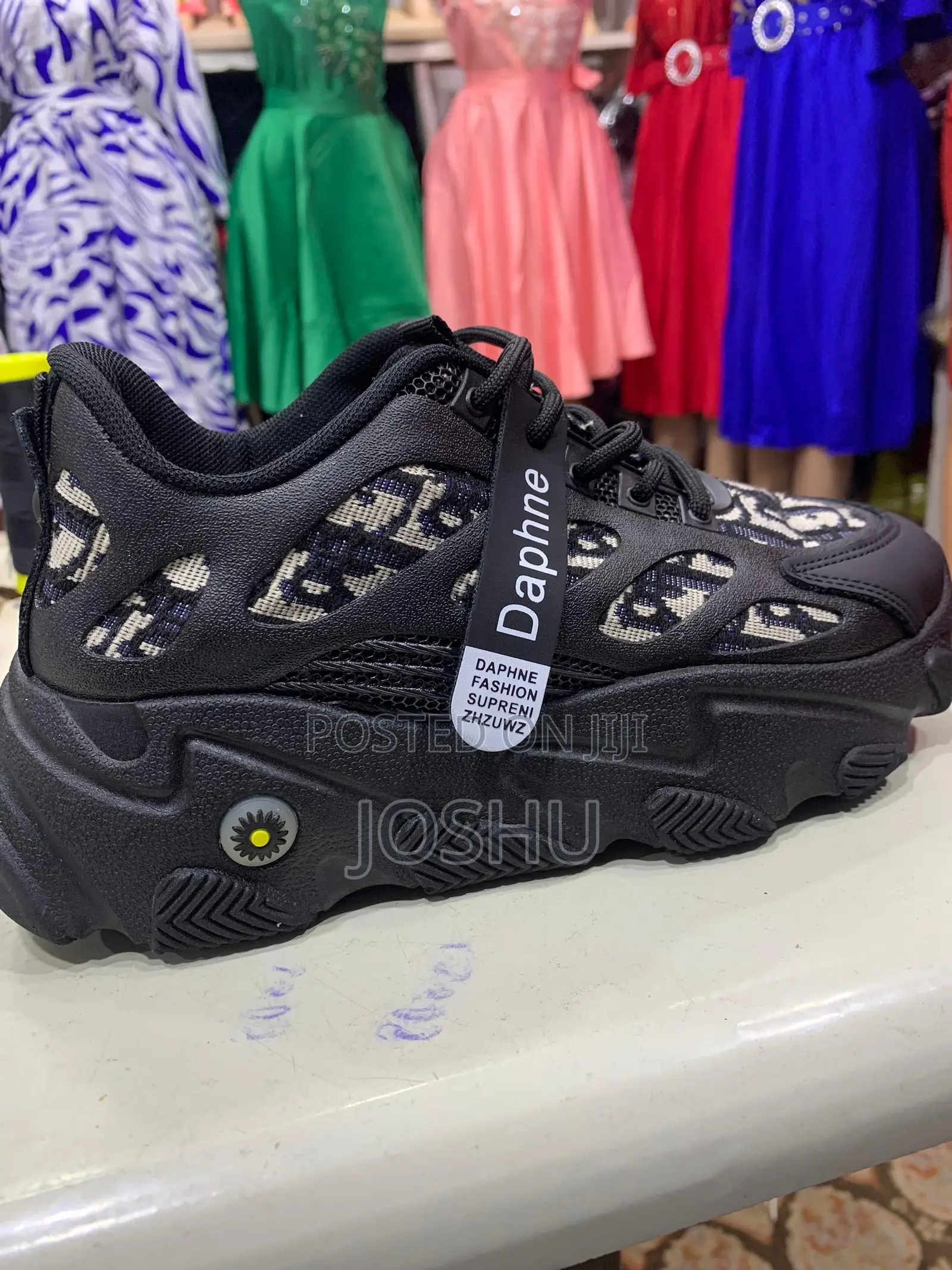 Black Dior Shoe