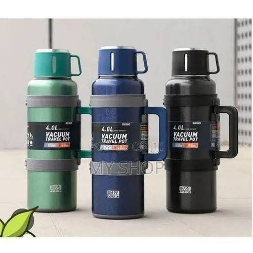 Heavy-Duty Vacuum Insulated Travel Pot