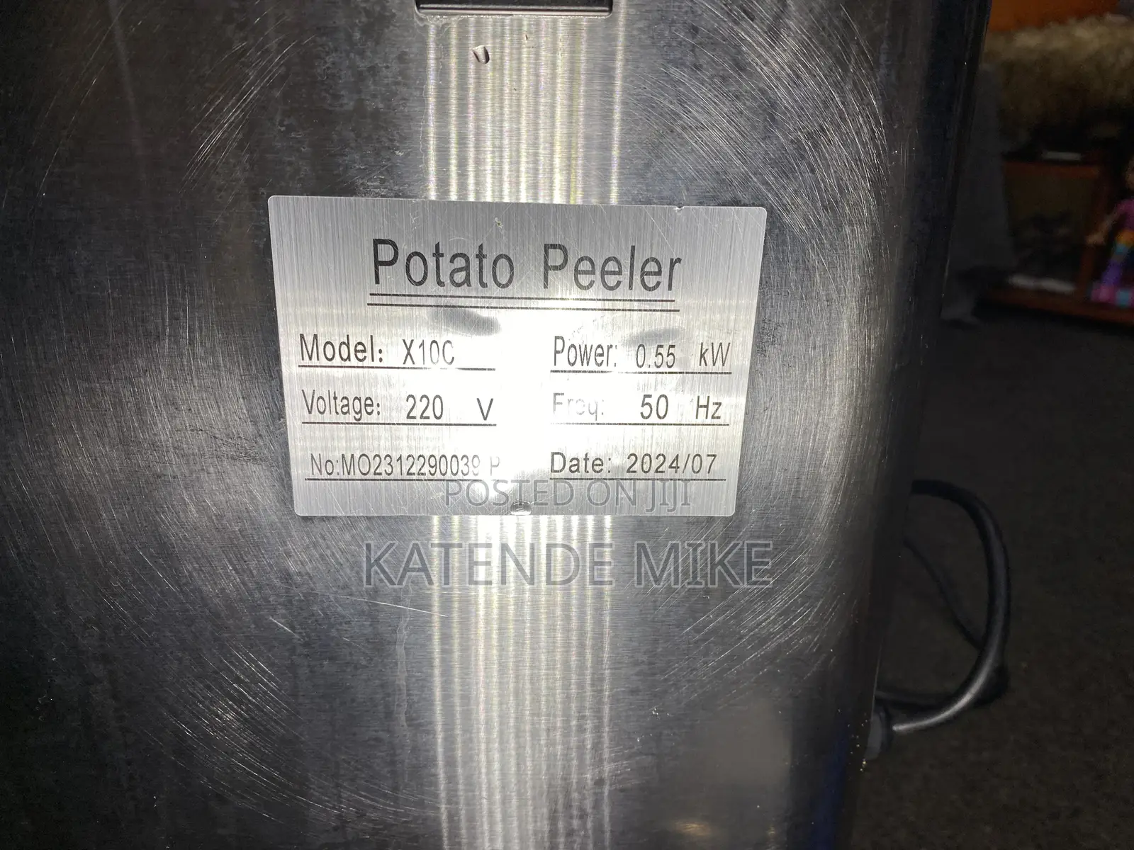 Potato Peeler And Crisps Cutter/Slicer
