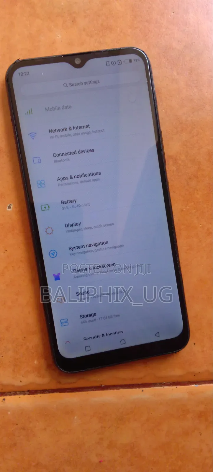 Infinix Hot 8 Lite 32 GB Blue