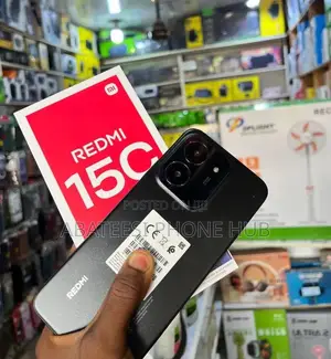 New Xiaomi Redmi 15C 4G 256 GB Black