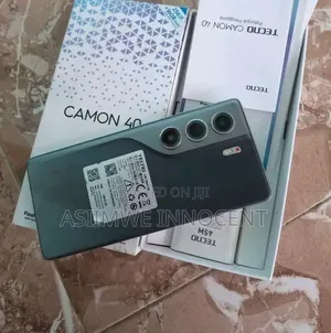 New Tecno Camon 40 Pro 5G 256 GB Black