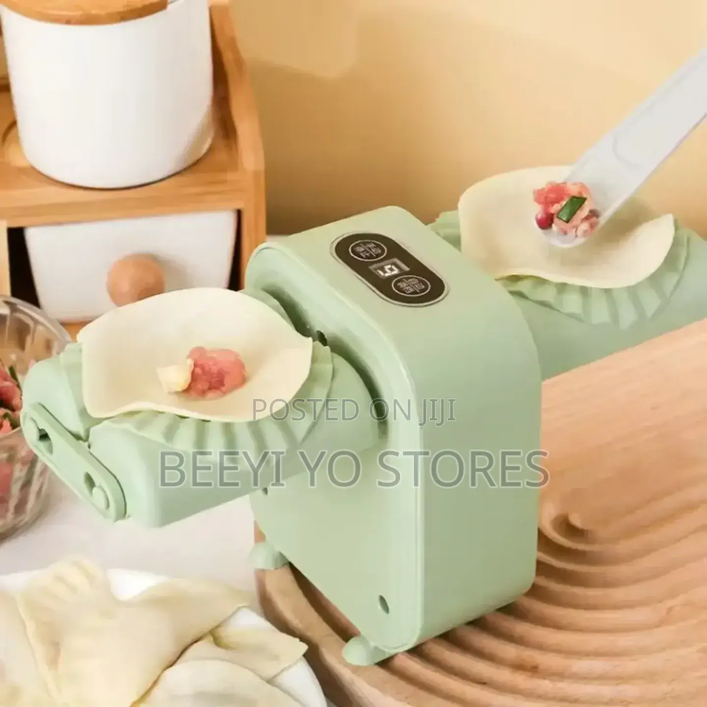 Wanhengda Electric Double Head Dumpling Maker.