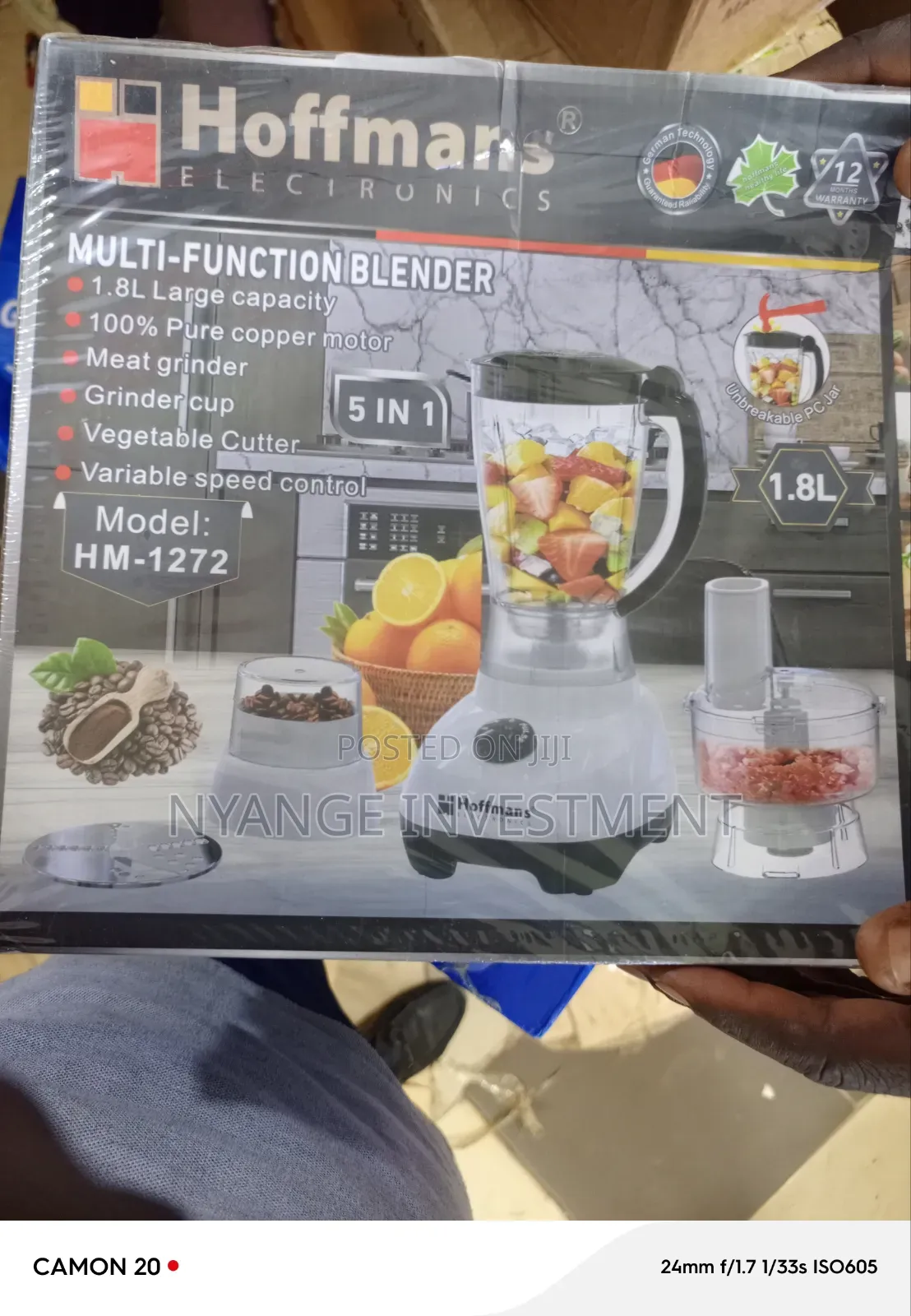 Hoffman's Electric Blender. Electric Blender