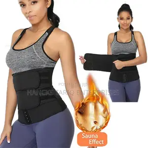 Black Waist Trainer Or Shaper Belt.