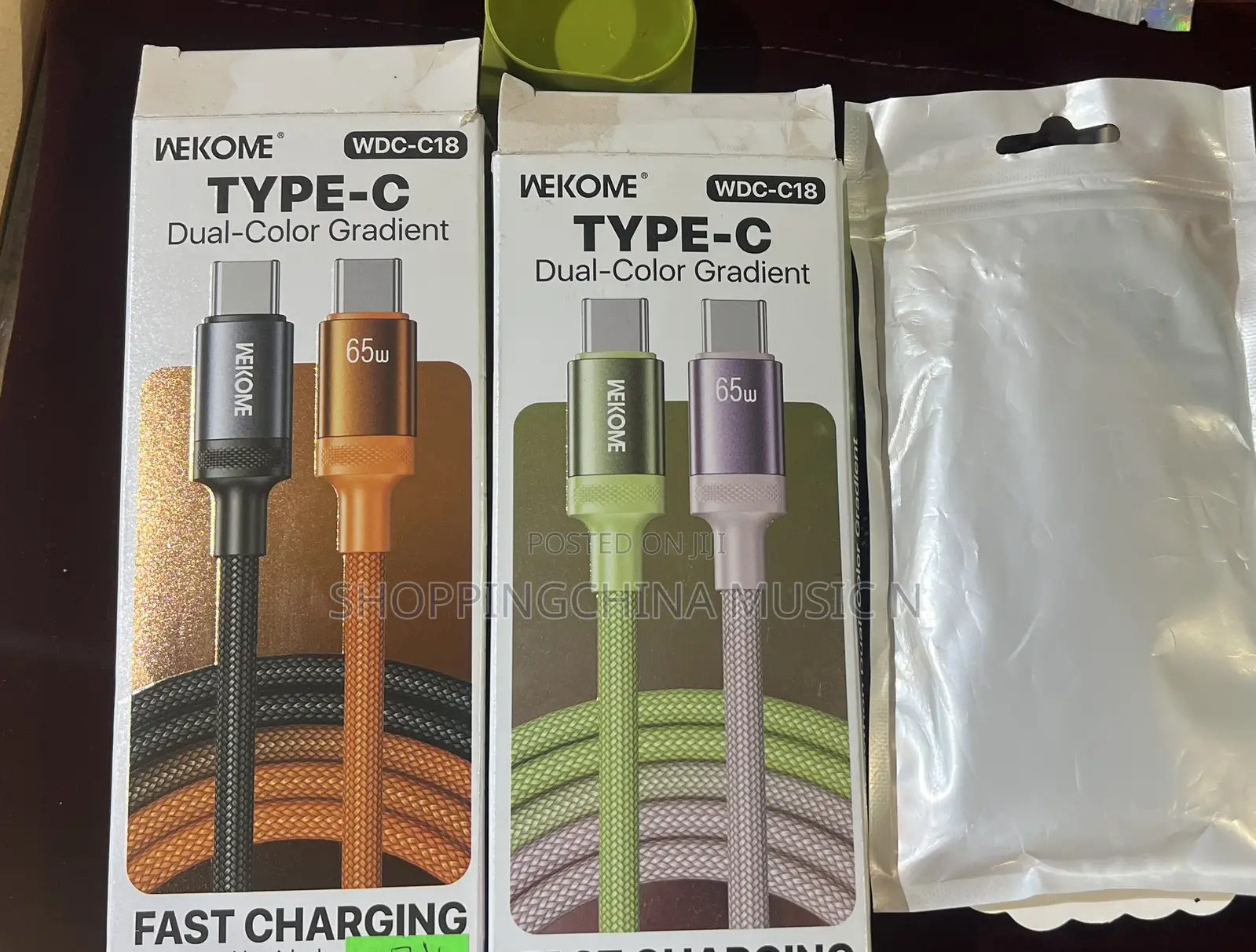 Type C to Type C Cable Fast Charging 65w