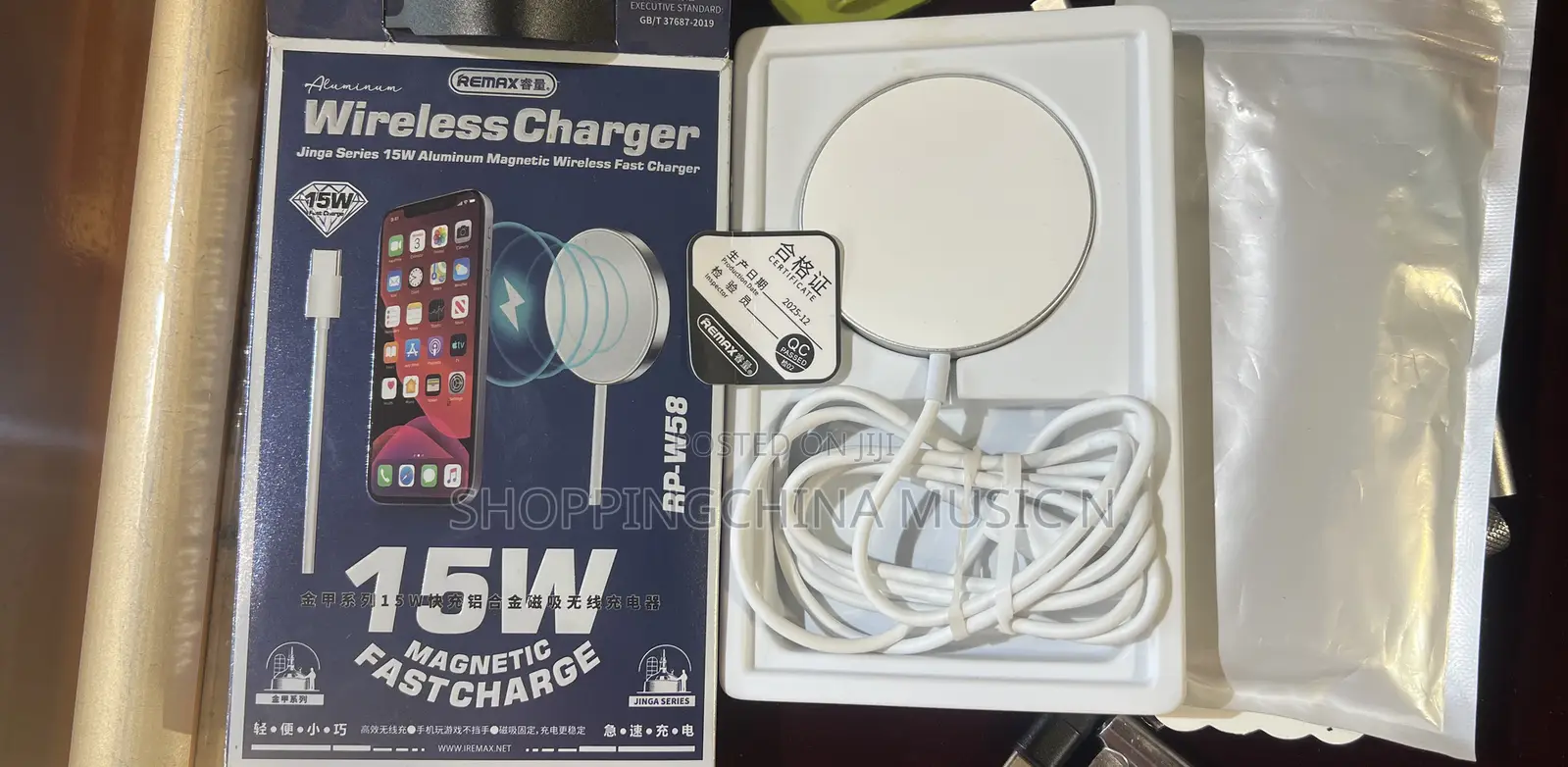 Wireless Charger Remax 15w Phone 15w Magnetic Fast Charger