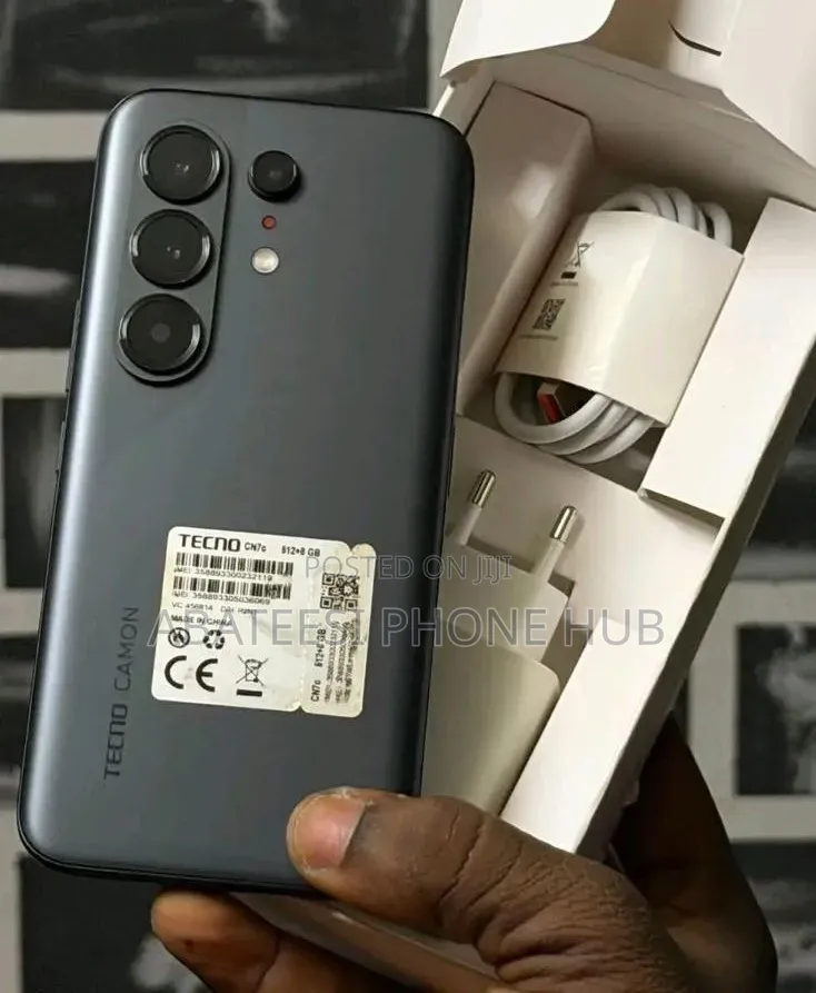 New Tecno Camon 50 Ultra 512 GB Black