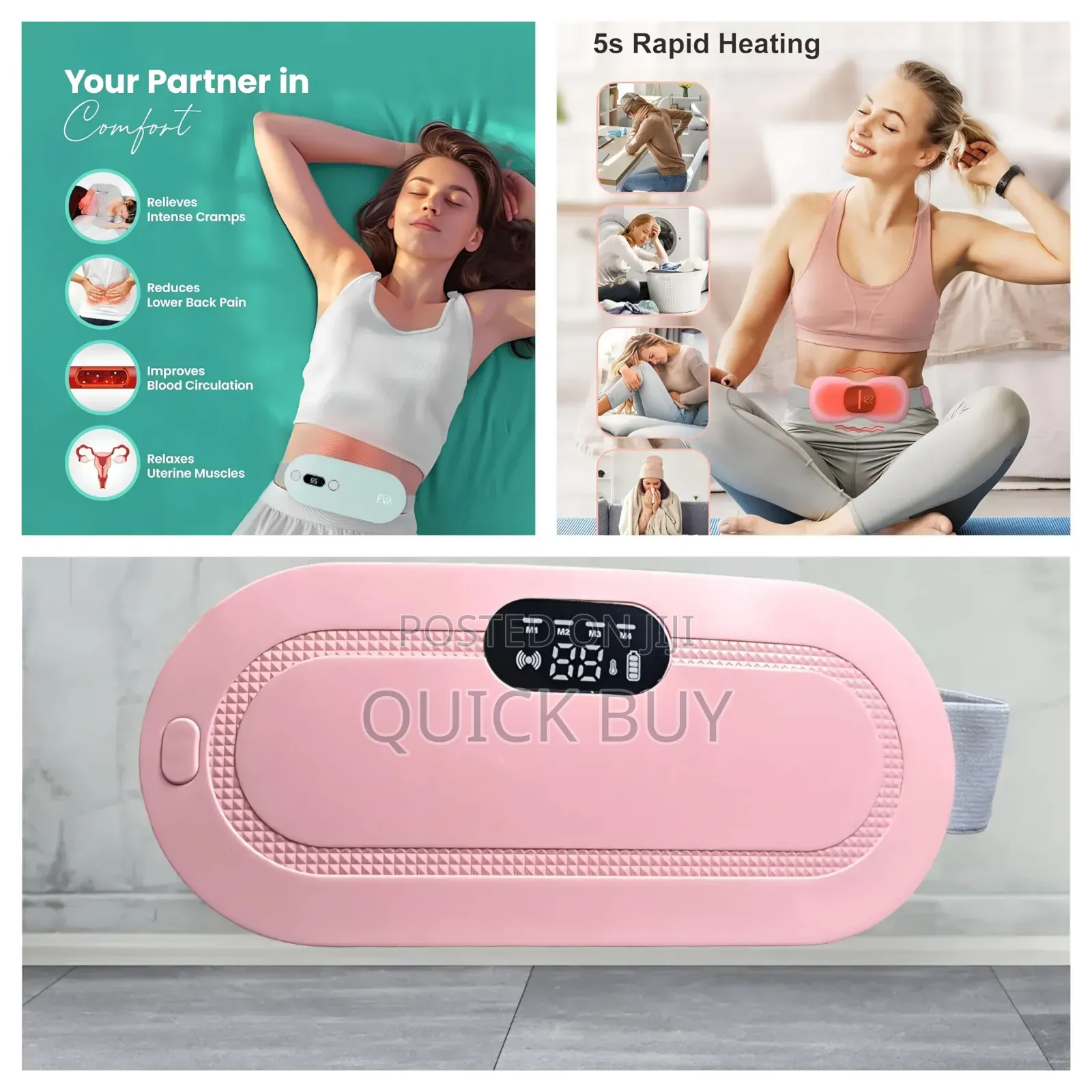 Portable Menstrual Heating