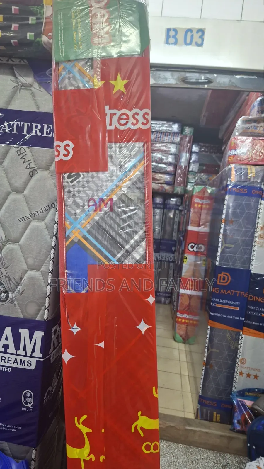 Original Quality Com Foam 6*6*6. Inches