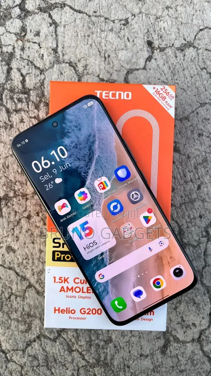 New Tecno Spark 40 Pro+ 256 GB Black