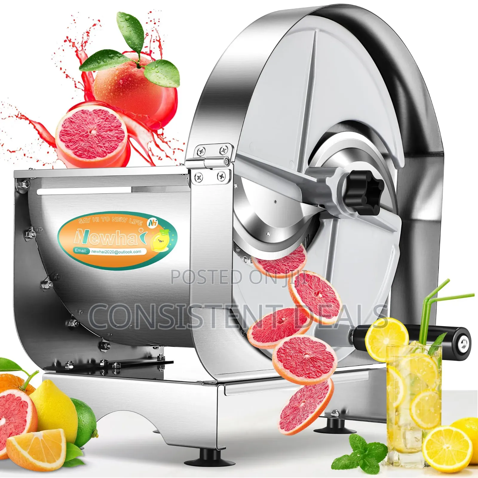 Commercial Vegetable Slicer, 0.2-12mm