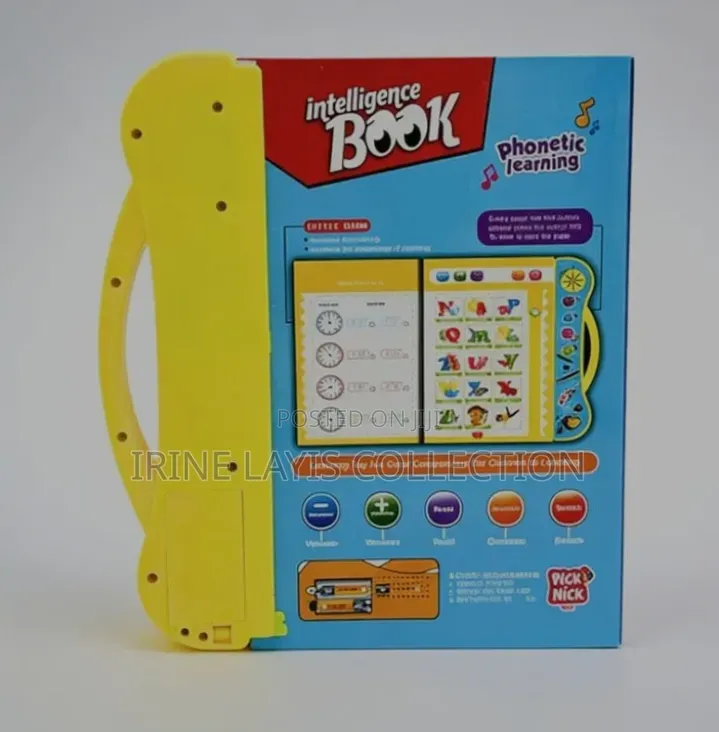 Children Intelligence Book and Interactive Electronic Learning Book