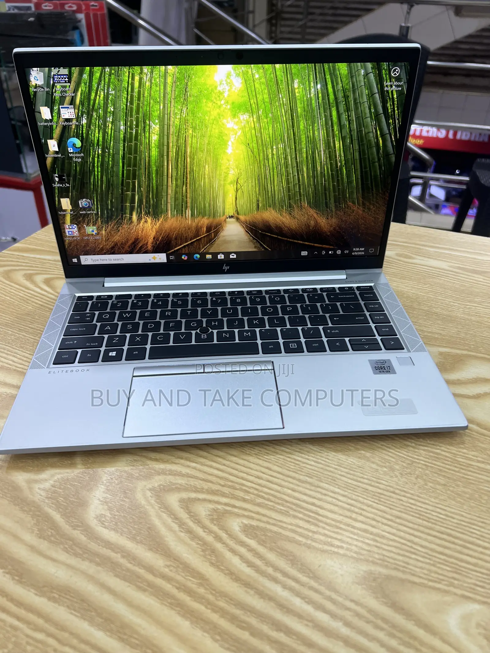 Laptop HP EliteBook 840 G7 8GB Intel Core i7 SSD 256GB