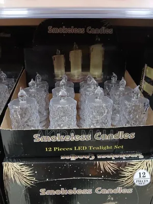 12pcs Smokeless Tea Light Led Candles