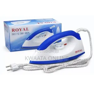 Electric Iron, Royal Deluxe Dry Hand Press Iron