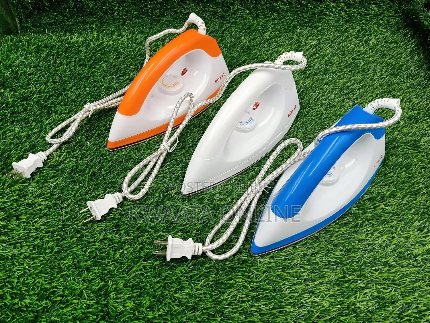 Electric Iron, Royal Deluxe Dry Hand Press Iron