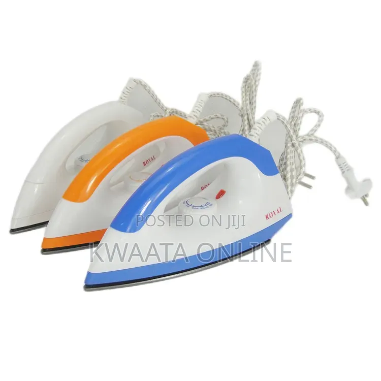 Electric Iron, Royal Deluxe Dry Hand Press Iron