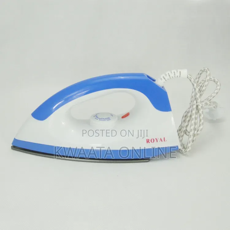 Electric Iron, Royal Deluxe Dry Hand Press Iron