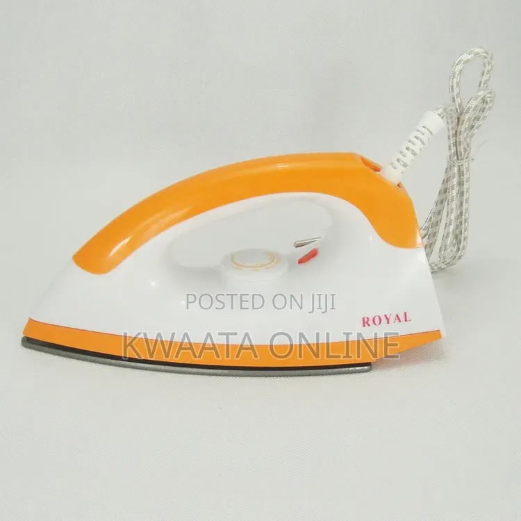 Electric Iron, Royal Deluxe Dry Hand Press Iron