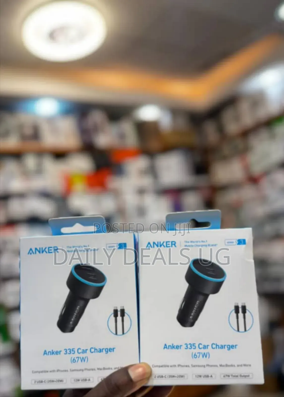 Anker 335 Car Charger 67w