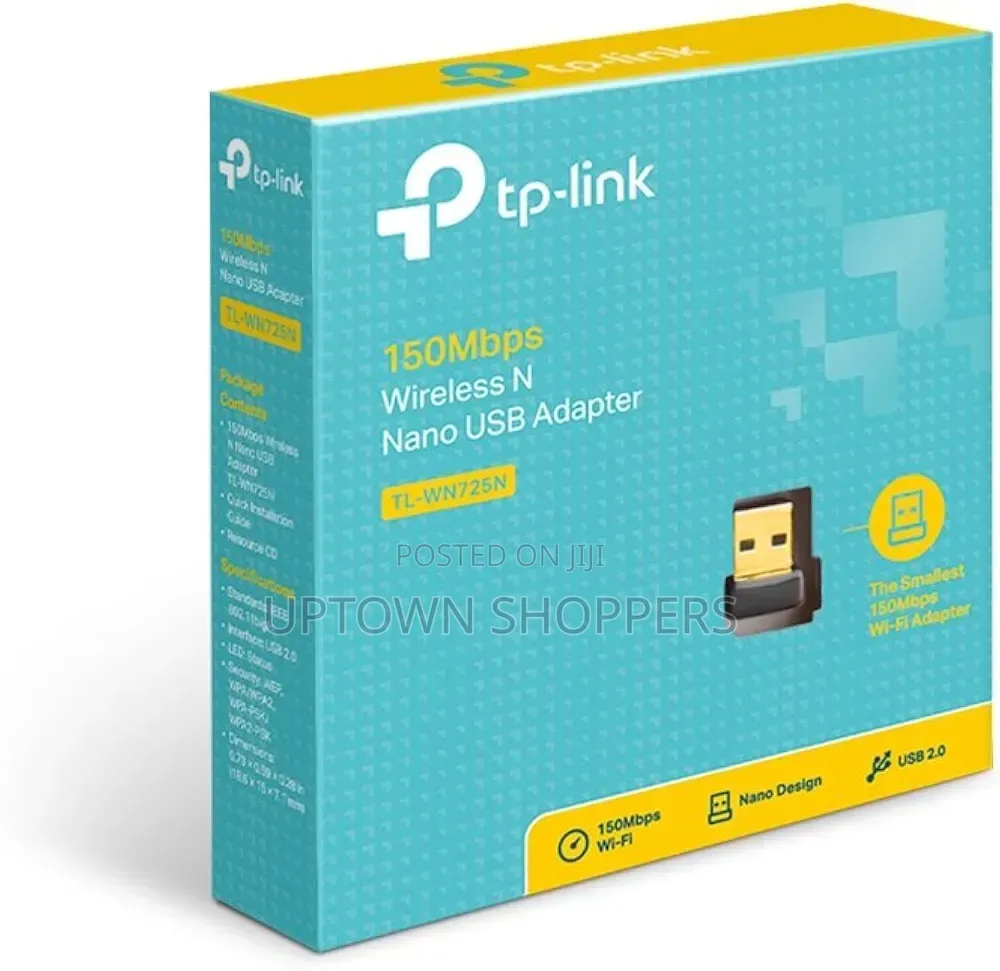 Usb Wireless Network Adapter- Nano Adapter.