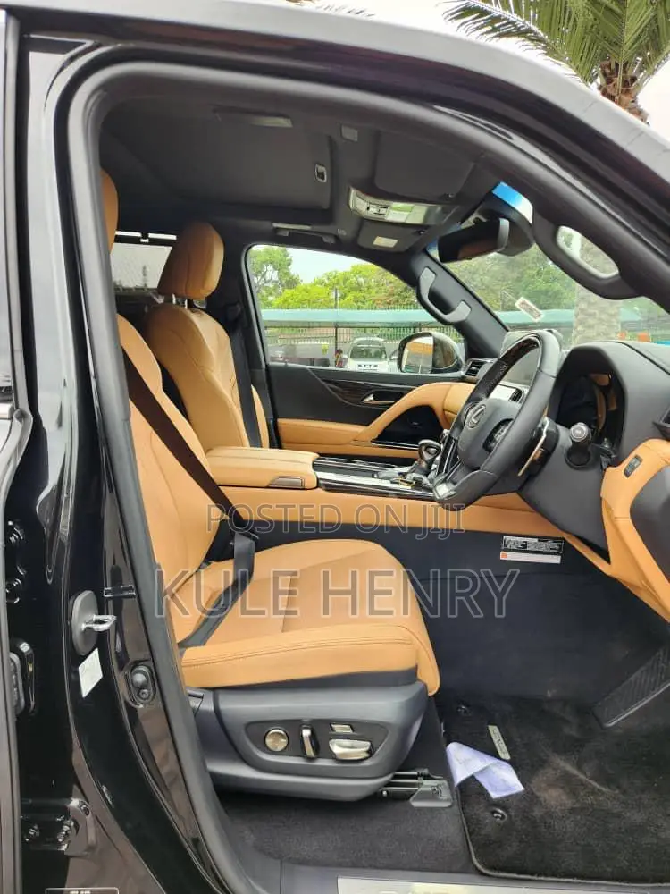 New Lexus LX 500d 2024 Black