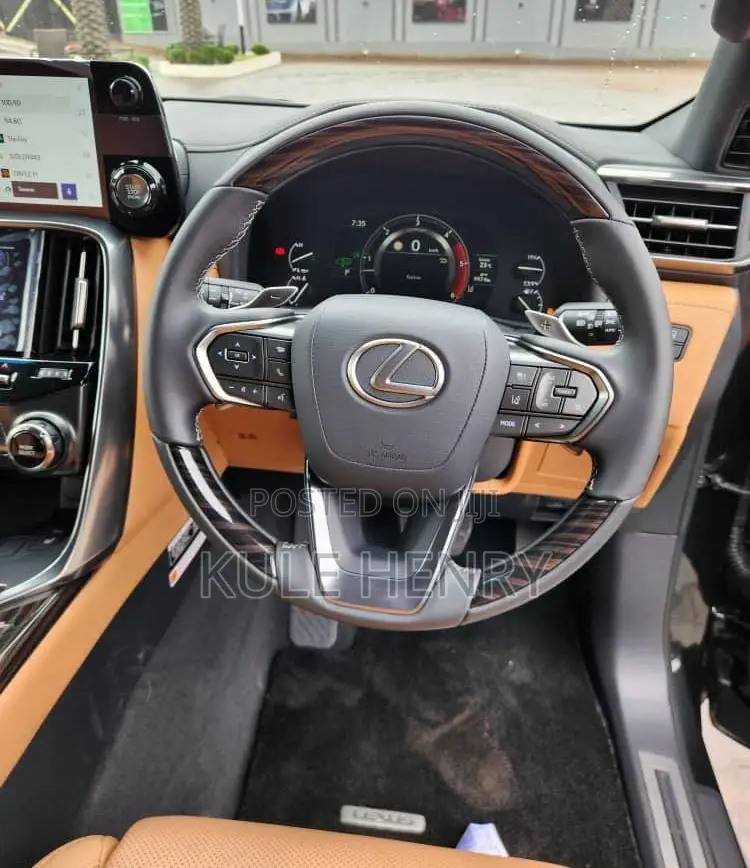 New Lexus LX 500d 2024 Black