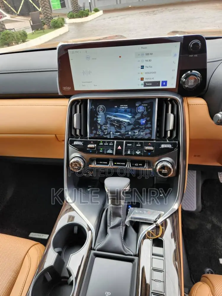 New Lexus LX 500d 2024 Black