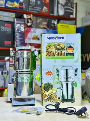 _Bosstech Electric Grain and Spice Grinder Featuring a 2800w Motor.