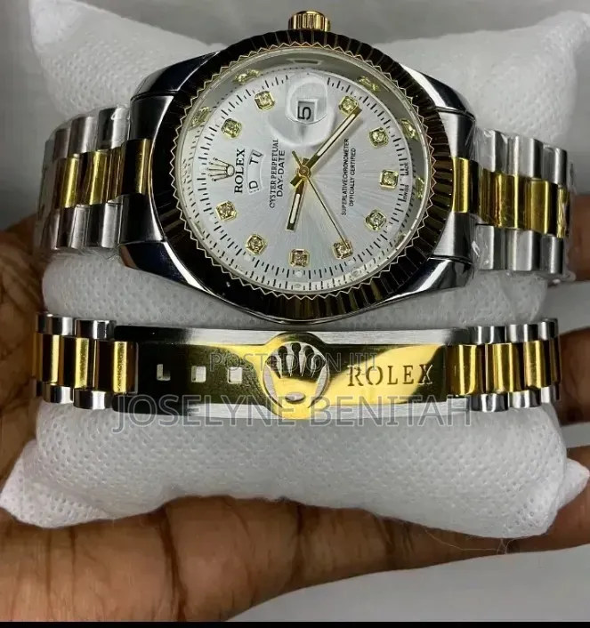 Rolex Watch And Rolex Bracelet Combo