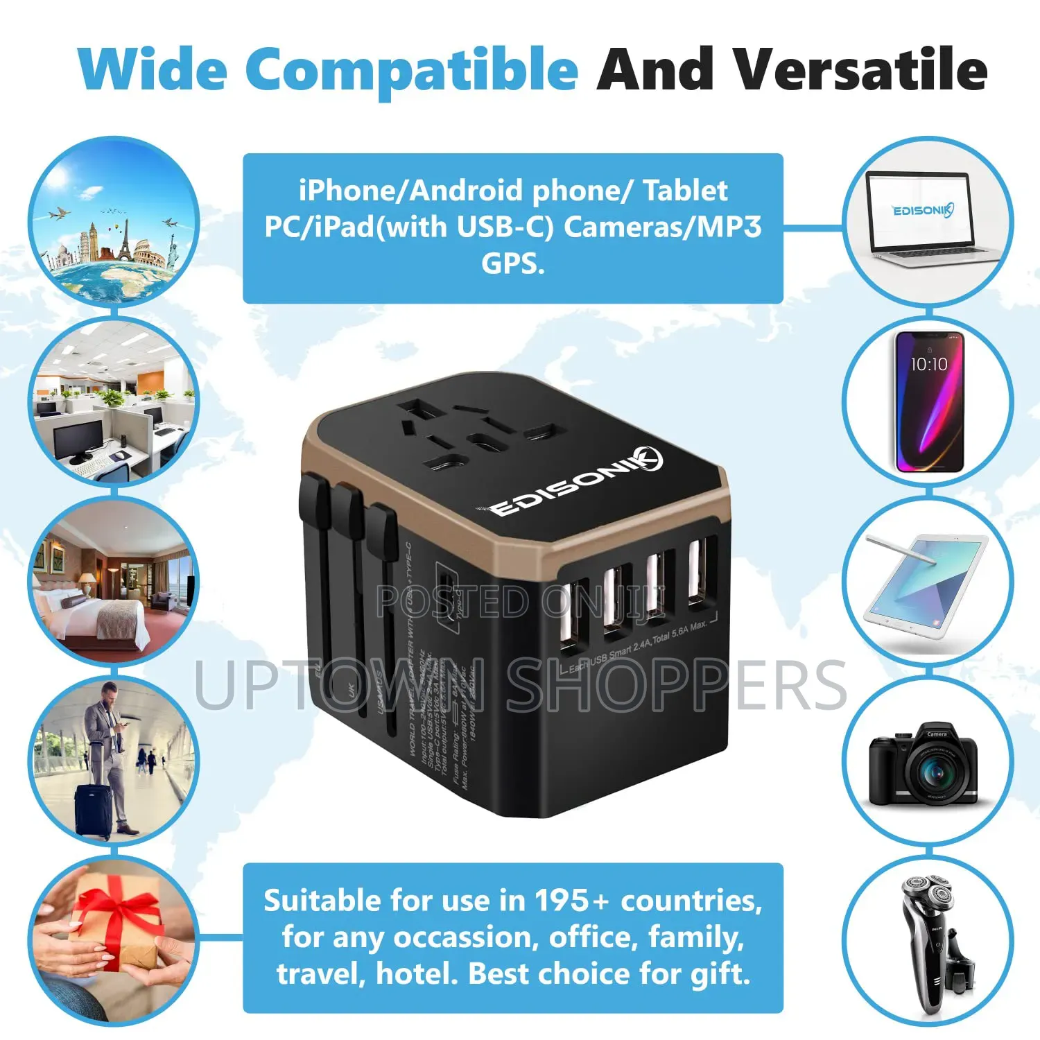 Universal Travel Adapter /Wall Charger