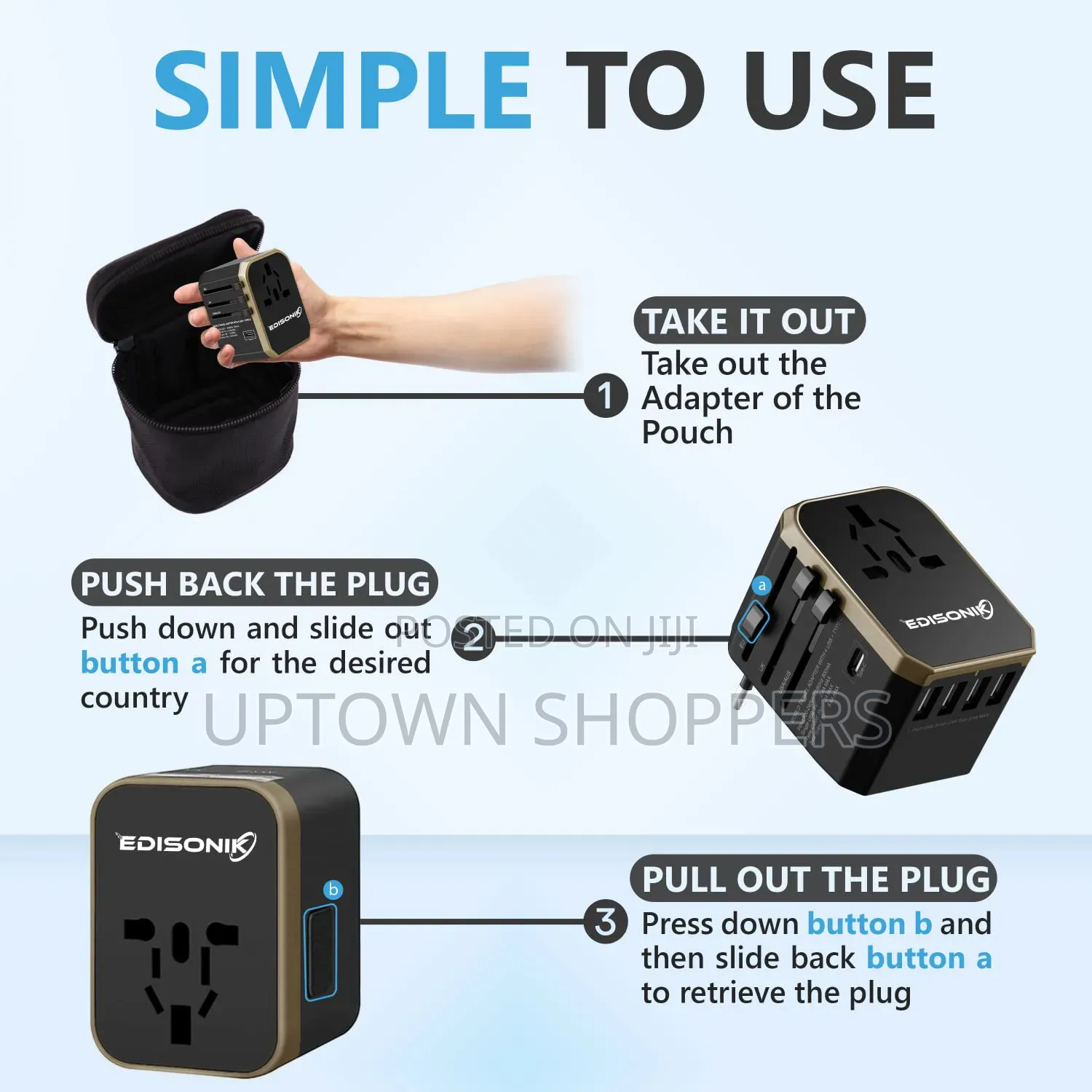 Universal Travel Adapter /Wall Charger