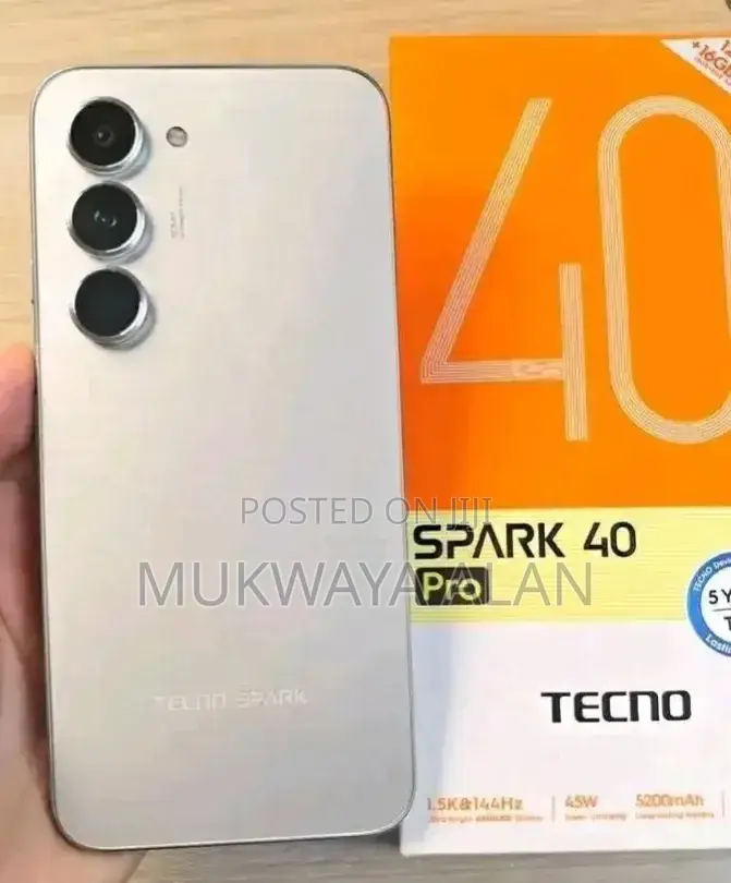 New Tecno Spark 40 Pro 256 GB Gold