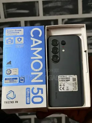 New Tecno Camon 50 Ultra 256 GB Black
