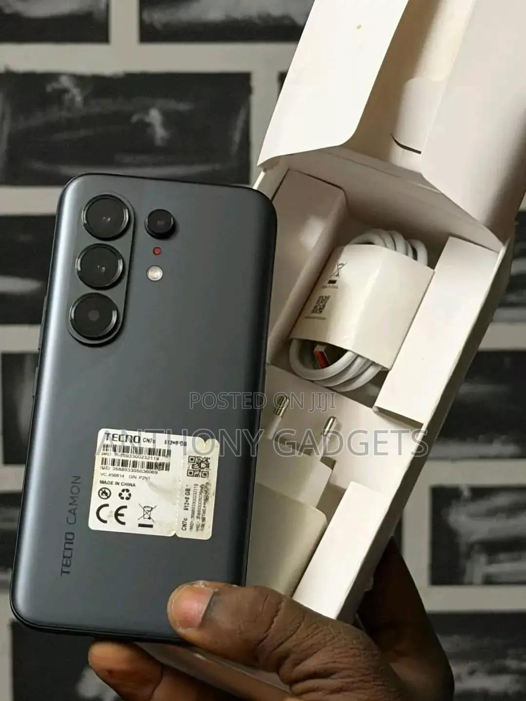 New Tecno Camon 50 Ultra 256 GB Black
