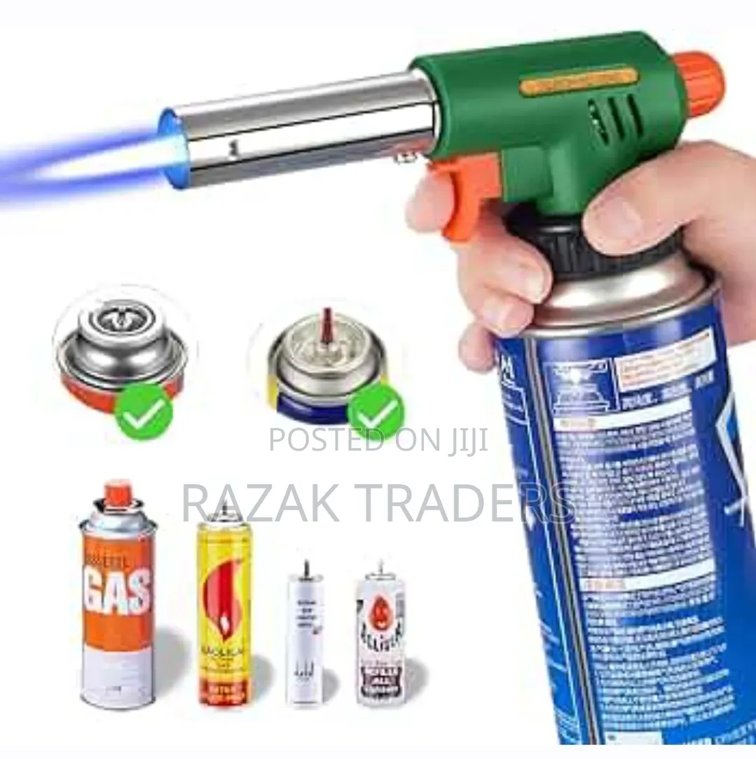 Butane Torch Kitchen Blow Lighter - 360° Inverted Use Culinary Torches
