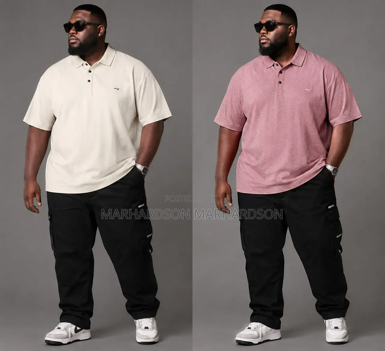 Plus Size Cargo Men Pants