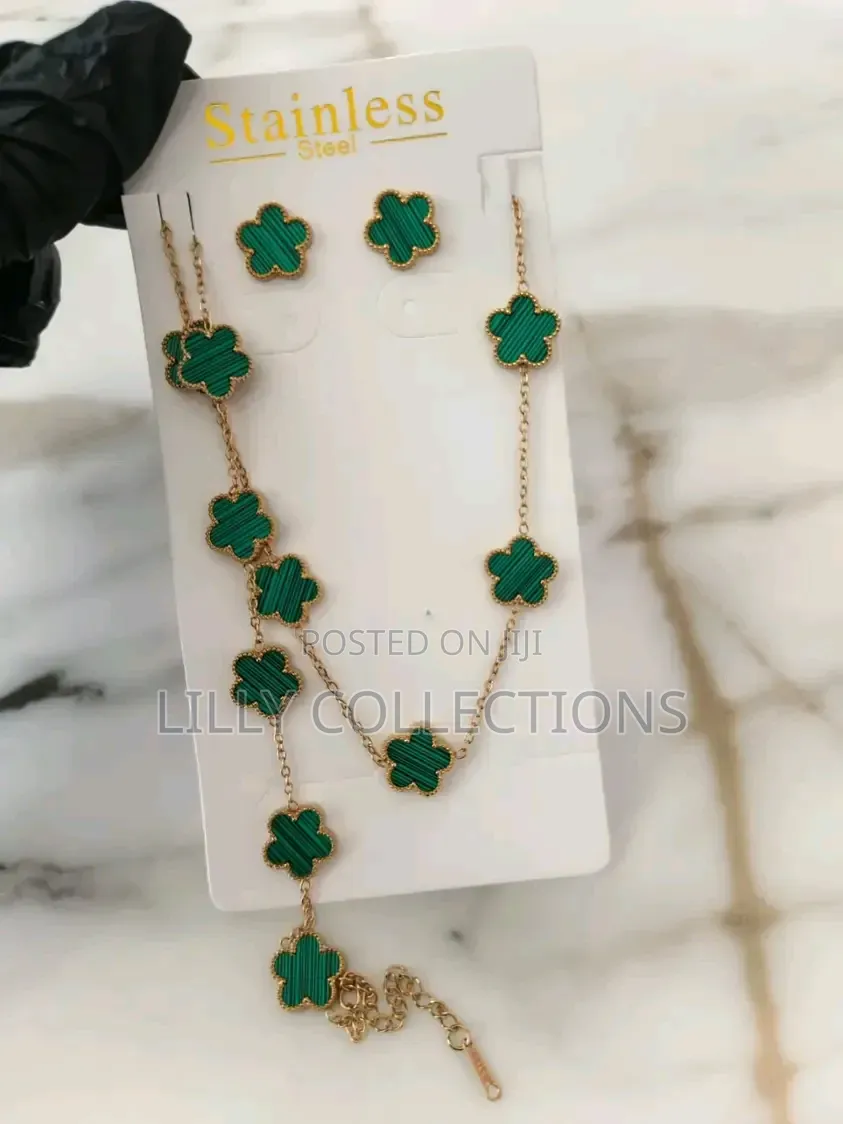 Stainless Steel Necklace Set