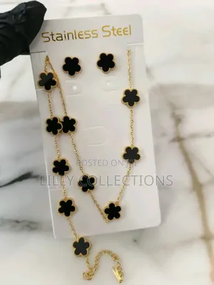 Stainless Steel Necklace Set