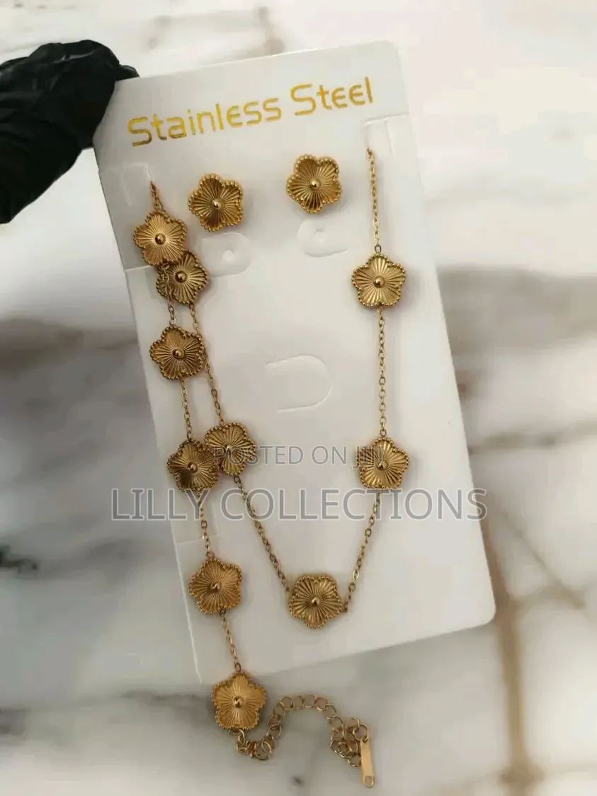 Stainless Steel Necklace Set