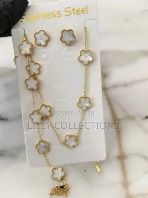 Stainless Steel Necklace Set