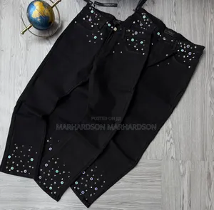 Printed Wide Leg Men Pants
