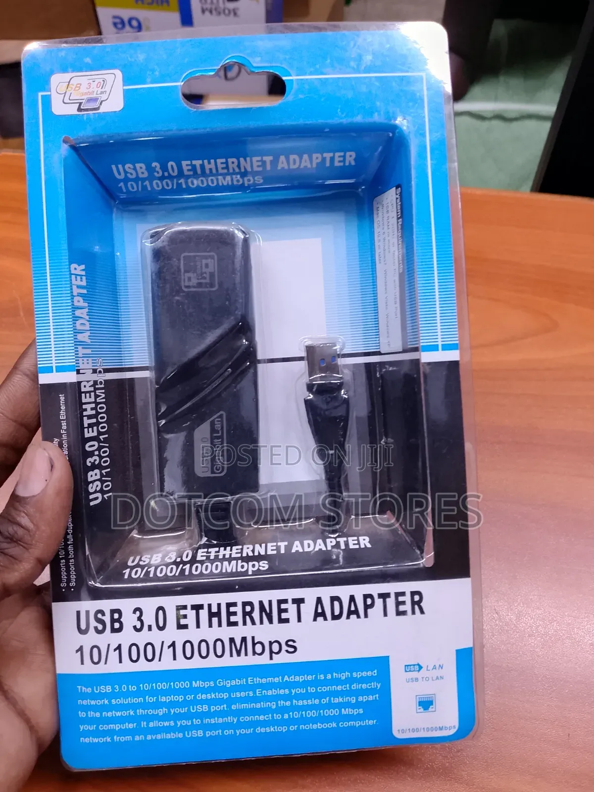 Usb 3.0 to 10/100/1000 Gigabit Ethernet Rj45 Adapter