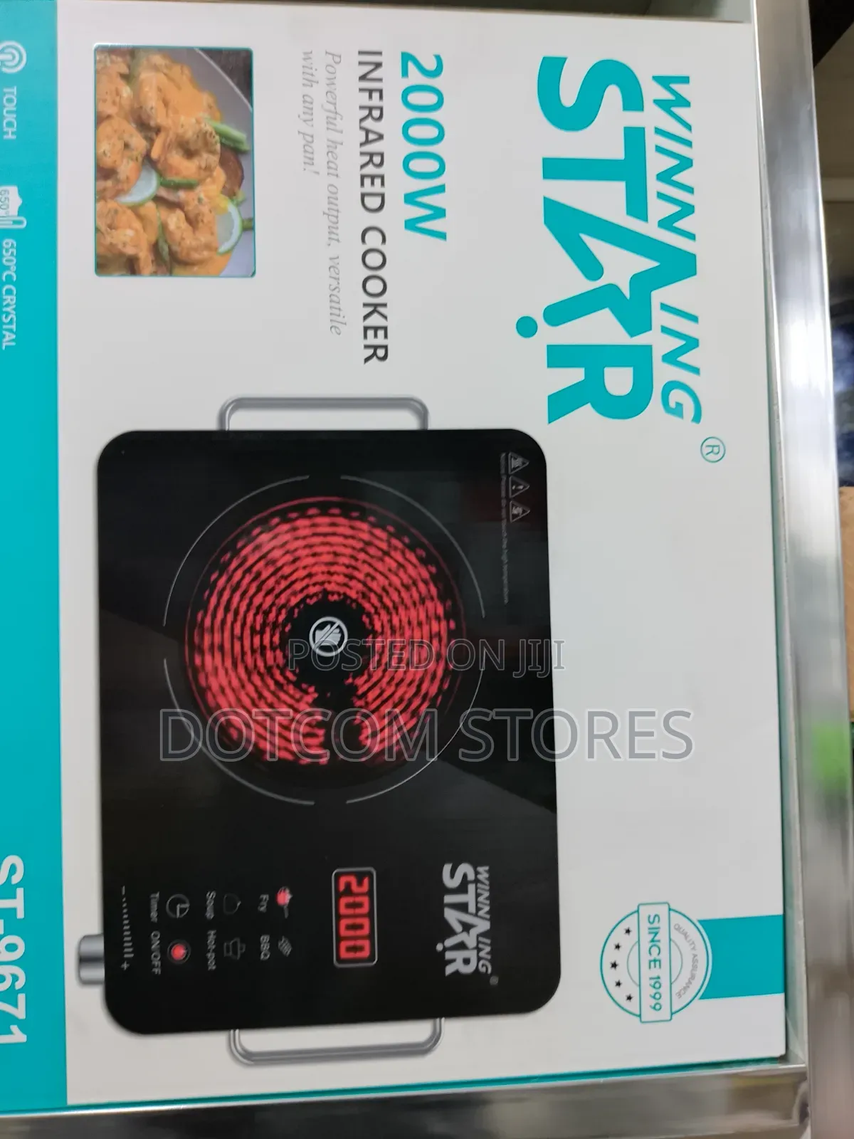 Winningstar Electric Infrared Cooker Vitro Ceram Panel