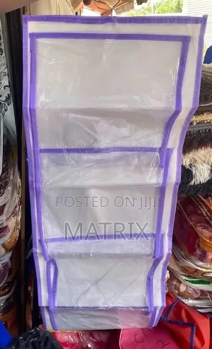 3-Layer 6 Bag Organiser, Closet Hanging Bag Organiser