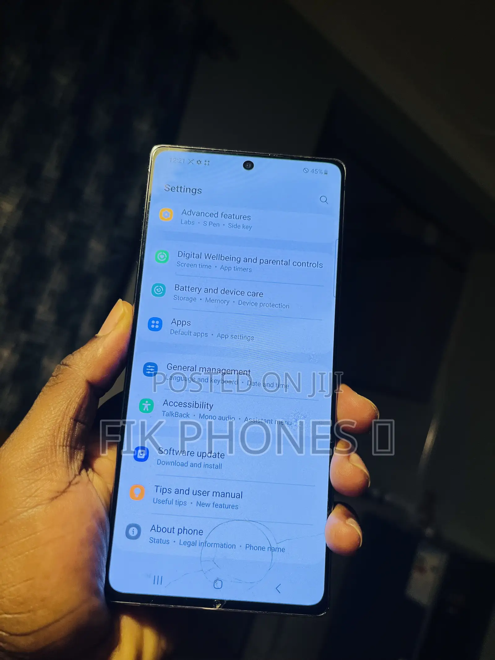 Samsung Galaxy Note 20 5G 256 GB Gray