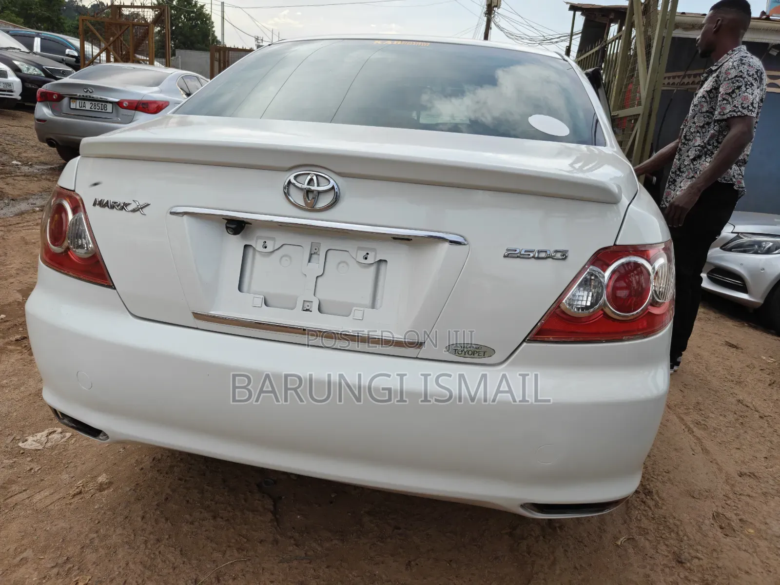 Toyota Mark X 2007 White