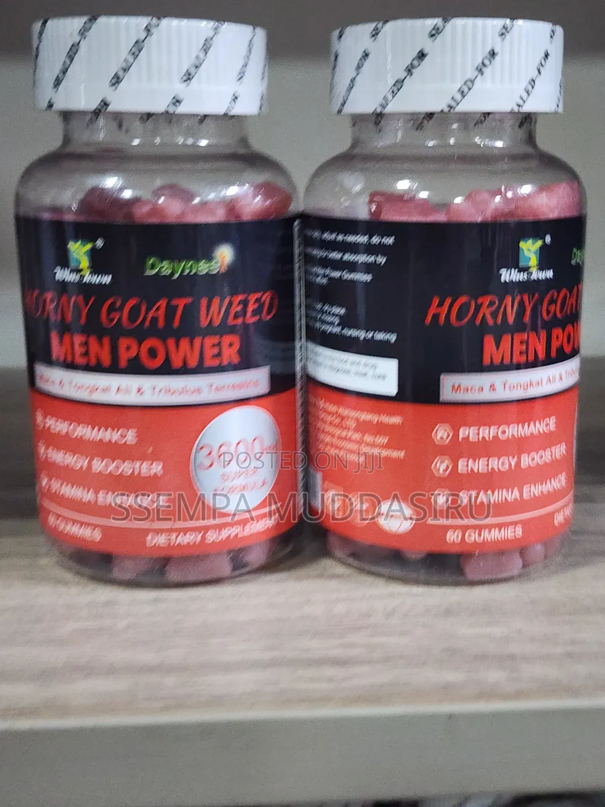 Honey Weed Goat For Men Power 60 Gummies Dietry Supplement