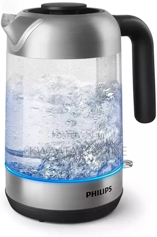 Philips 5000 Series Glass Electric Kettle - 1.7ltrs,